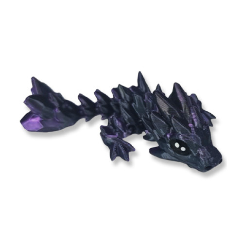 XS Articulated Dragon (Purple-Black)