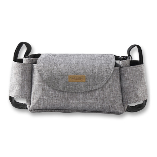 Plain Grey Pram/Stroller Bag