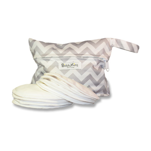 BiddyKins Breast Pads (WHITE)
