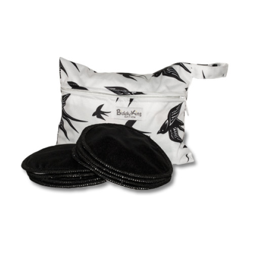 BiddyKins Breast Pads (BLACK)