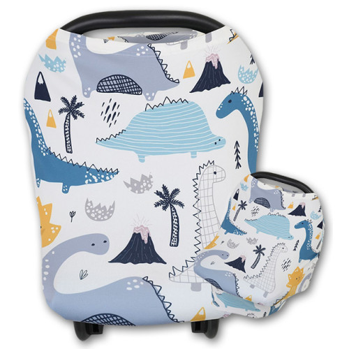 CC024 Blue Mustard Dinos Carrier Cover