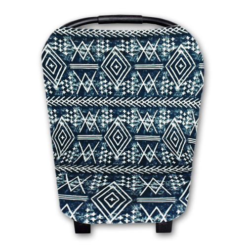 CC029 Blue Black Pattern Carrier Cover