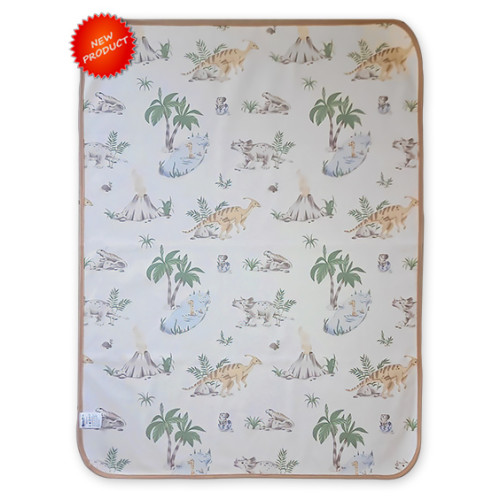 Bed Protector: Dinos & Volcanos
