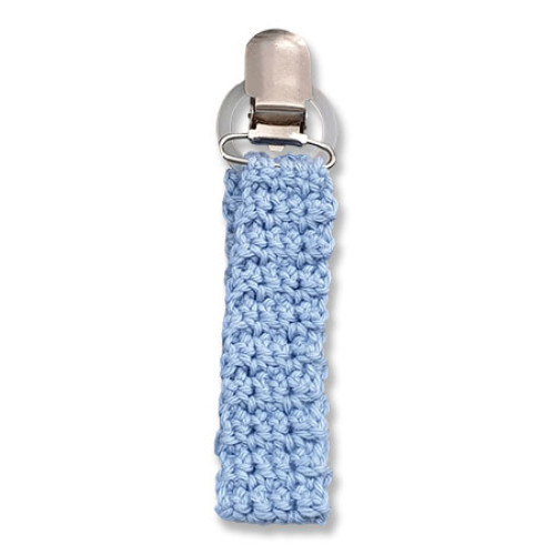 Dummy Clip - Straight Crochet - Light Blue