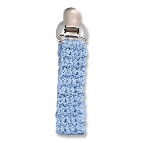 Dummy Clip - Straight Crochet - Light Blue