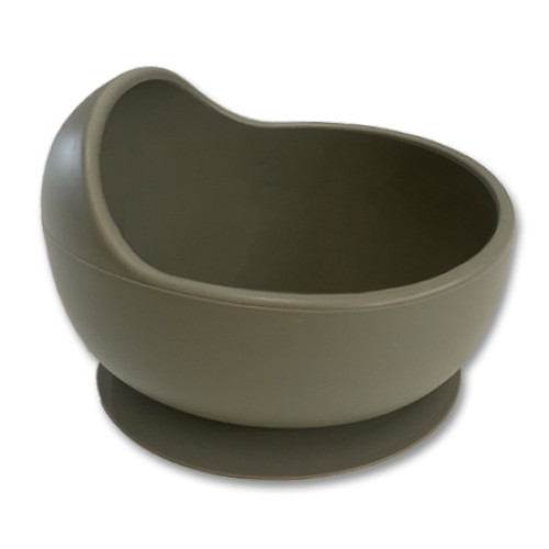 Sage Small Suction Bowl with Lip