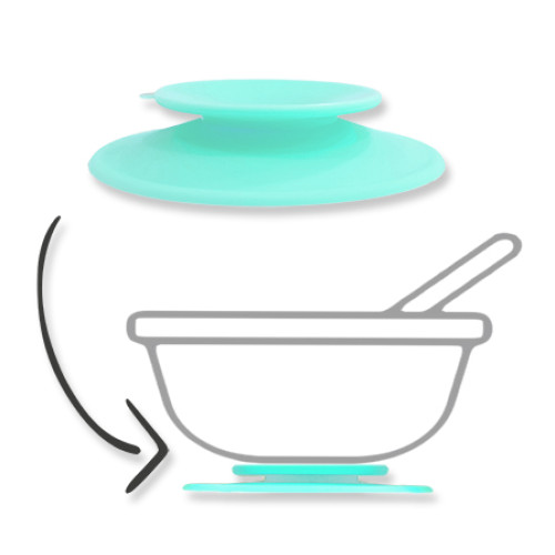 Aqua Silicone Suction Adapter
