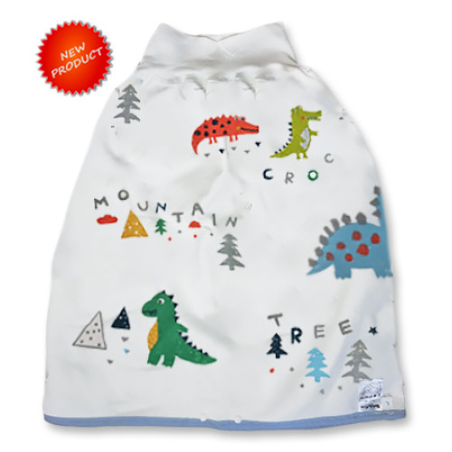 Nighttime Waterproof Skirt-Pants: Dino Crocs