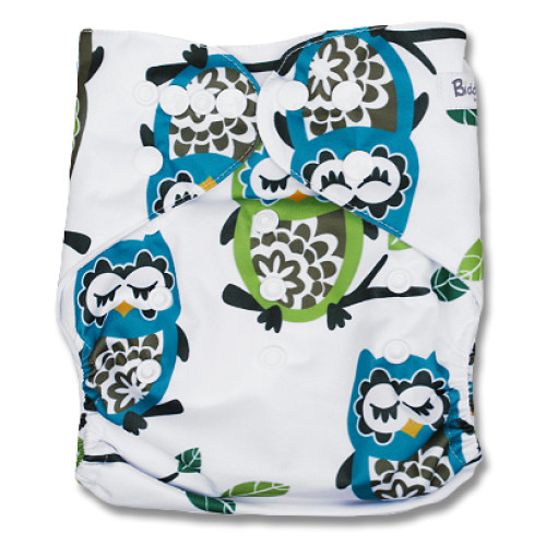 F106 Green Blue Sleepy Owls Ai1
