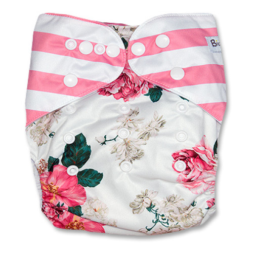 F521 Pink Stripe Floral Ai1