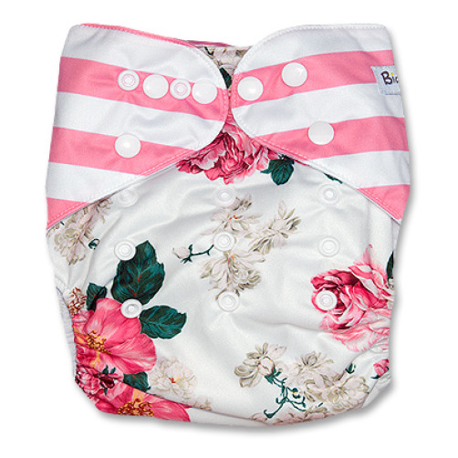 F521 Pink Stripe Floral Ai1