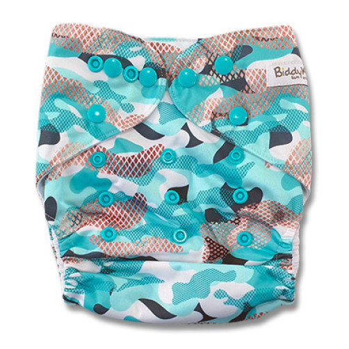 F268 Turquoise Black Brown Pattern Ai1