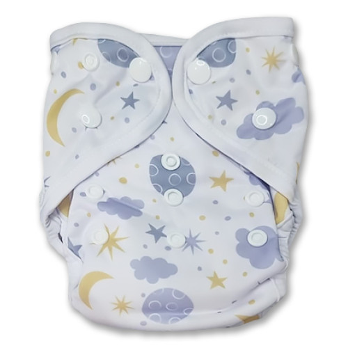 SE NbAi1 - Grey Clouds Yellow Stars