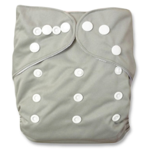 CH002 Plain Grey Charcoal Pocket