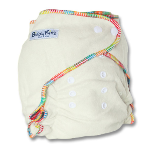 'All-Night' OSFM BAMBOO Fitted Night Nappy