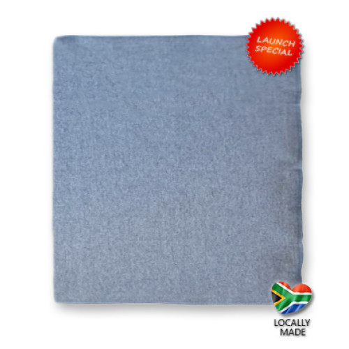 50cm SlimFit Cotton Flat - Medium Blue