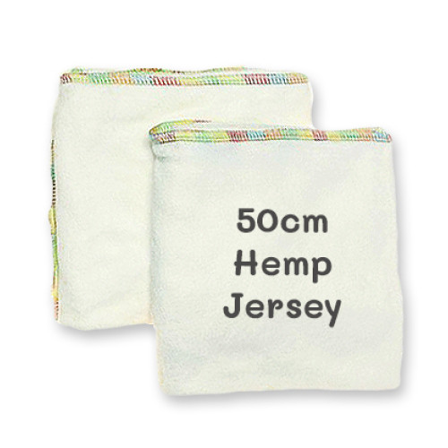 50cm Hemp Jersey Flat