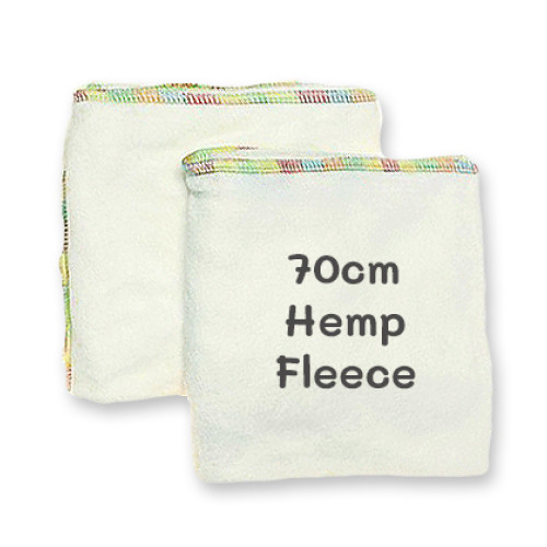 70cm Hemp Fleece Flat