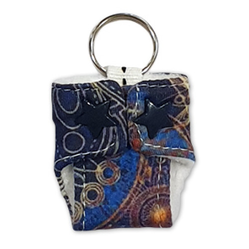 Blue Yellow Red Keyring