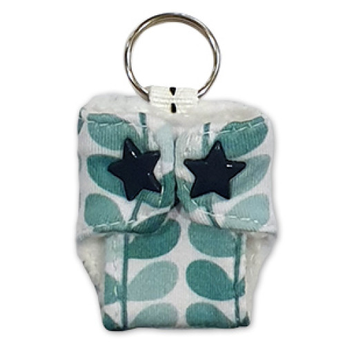 Green Leaves Keyring