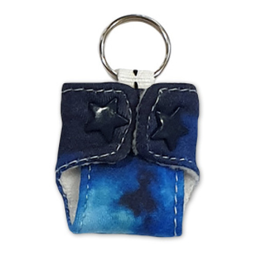 Midnight Blue Keyring