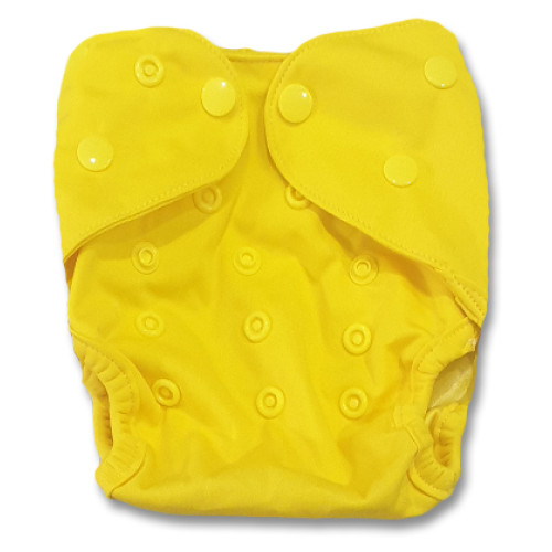 NbDG06 Bright Yellow Newborn Cover Double Gusset