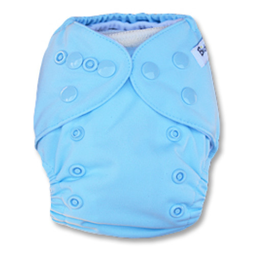 I004 Light Blue Newborn Cover PUL