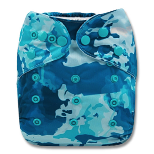 J065 Blue Camo Newborn Cover