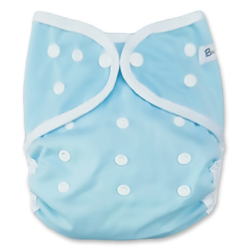 SeNC01Newborn PUL Cover - Light Blue