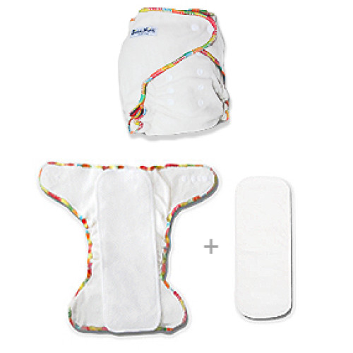 Newborn Bamboo Fitted Nappy