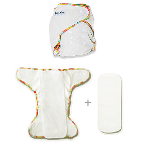 Newborn Hemp Fitted Nappy
