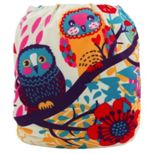 C007 Two Bright Owls Position Print