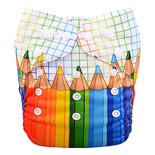 C031 Pencil Crayons Position Print