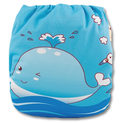 C062 Happy Whale Position Print