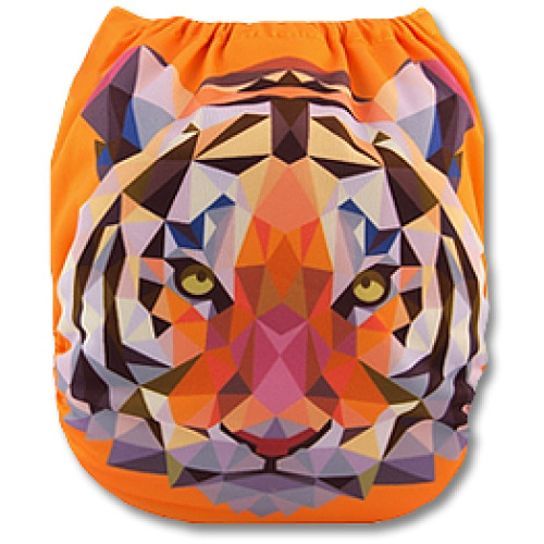 C080 Tiger Face Position  Print