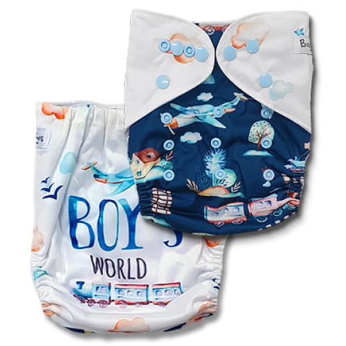 C115 Boys World Position Print