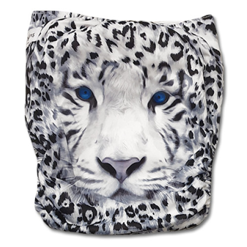 C104 Snow Leopard Position Print