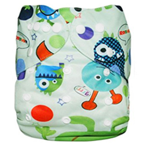 B020 Light Green Monsters