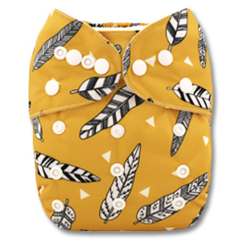 B022 Mustard Feathers
