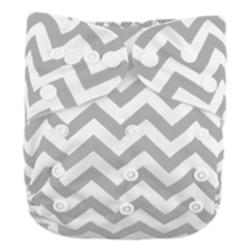 B057 Grey Chevron