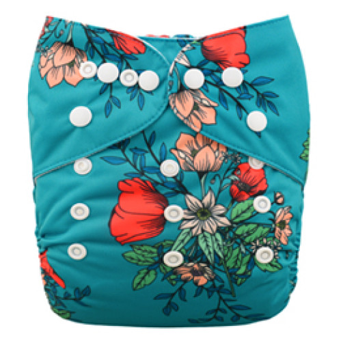 B072 Turquoise Floral