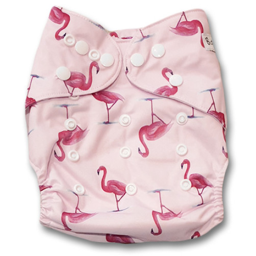 B148 Pink with Pink Flamingos