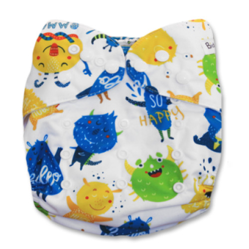 B167 Blue Green Yellow Monsters
