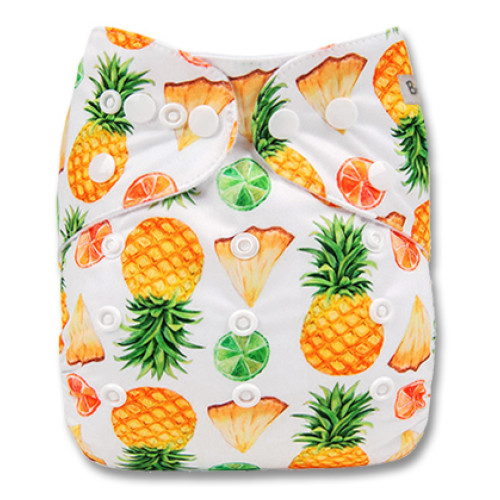 B177 White Yellow Pineapples