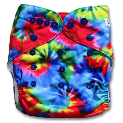 B195 Tie-dye Print Pocket