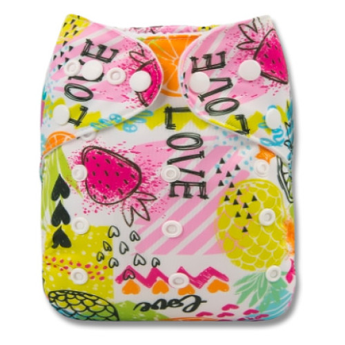 B279 Love Fruit Sketch Pocket