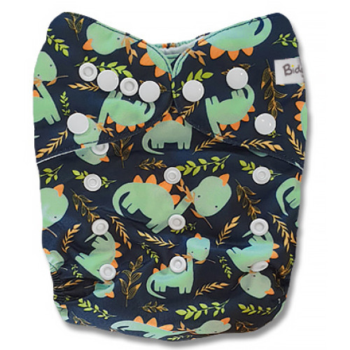 B302 Navy Aqua Dinos Pocket
