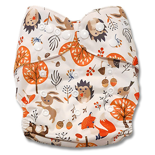 B215 Hedgehogs Bunnies Foxes Owls Pocket