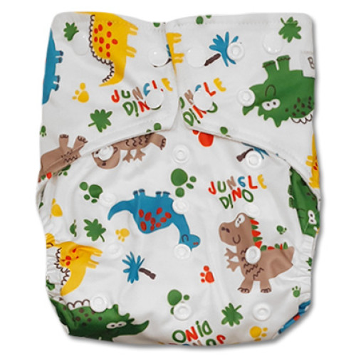 G035 White Jungle Dino Sleeve