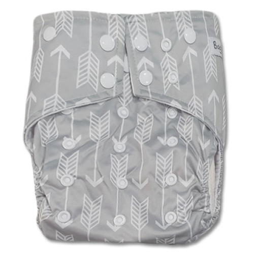 G038 Grey White Arrows Sleeve
